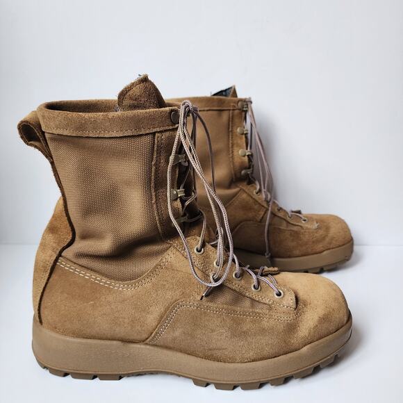 McRae Footwear Mens Size 12R Brown Military Flight Tactical Combat Boots Goretex - Picture 1 of 10